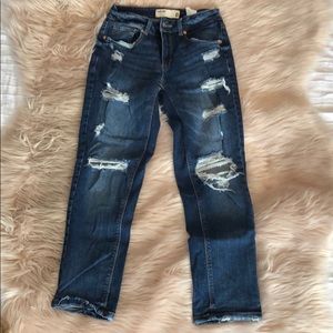 Garage girlfriend fitted jeans